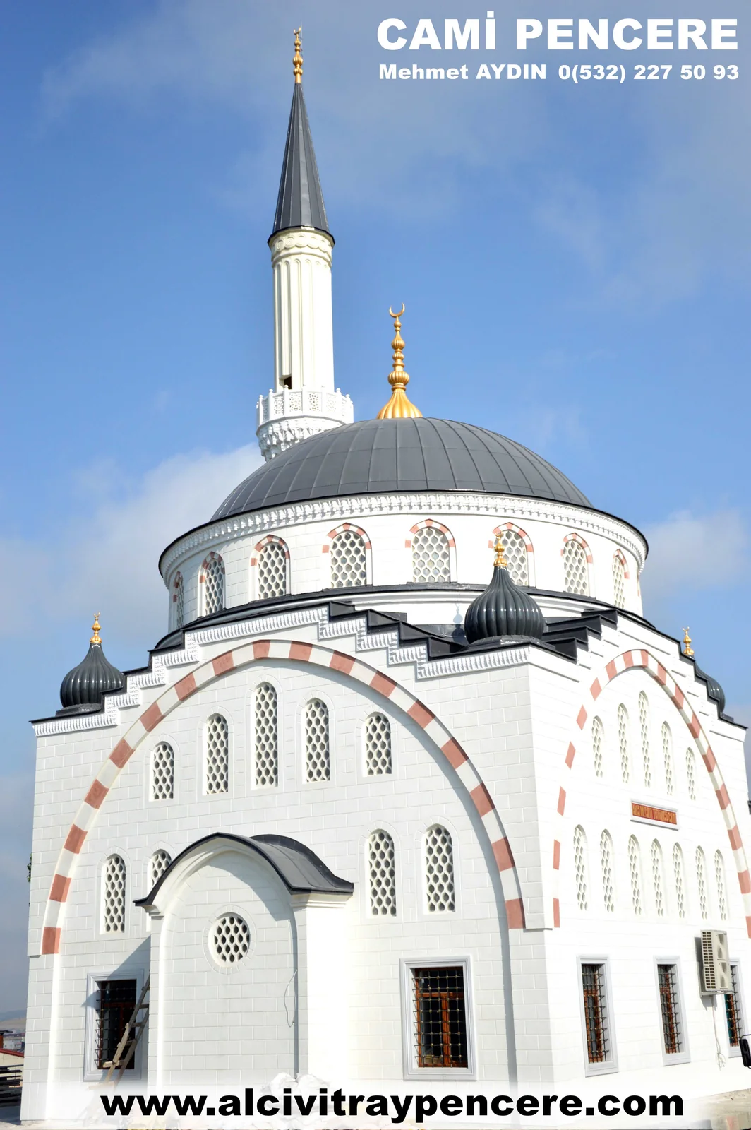 Cami Beton Pencere 32Df uygulaması