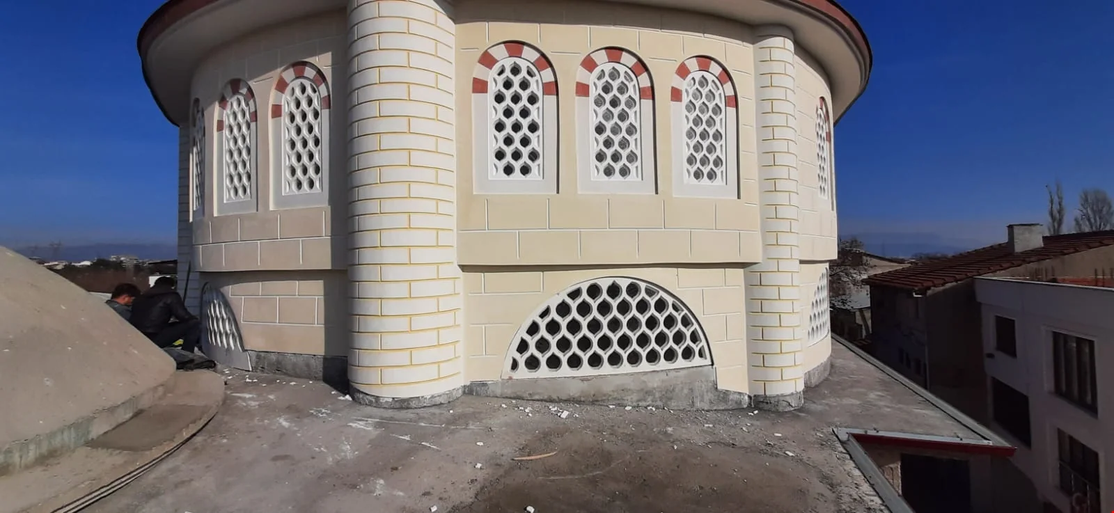 Cami Beton Pencere 3631 uygulaması