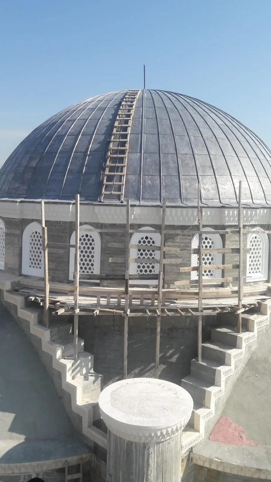 Cami Beton Pencere Fe3D uygulaması